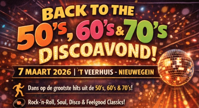 DJ Vince brengt jaren 50, 60 en 70 tot leven in ’t Veerhuis