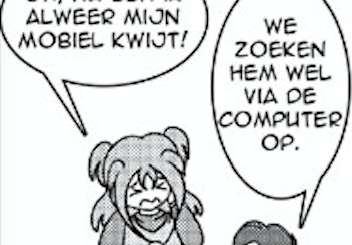 De strip van Kim Houtzager