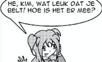 De strip van Kim Houtzager