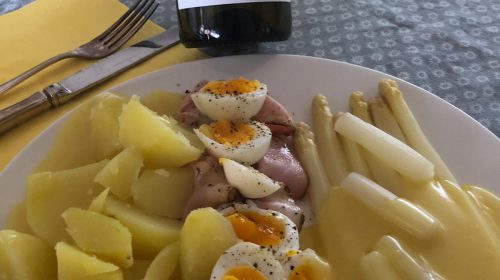 Koken met PEN: ‘Asperges met een bieslook saus’