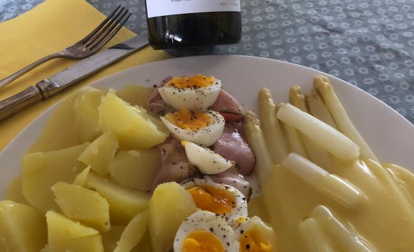 Koken met PEN: ‘Asperges met een bieslook saus’