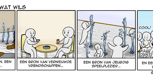 De strip van Kim Houtzager