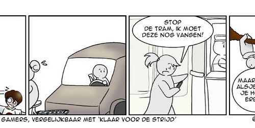 De strip van Kim Houtzager