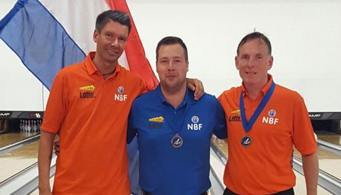 Nieuwegeiner Mark Jacobs wint brons tijdens EK bowlen