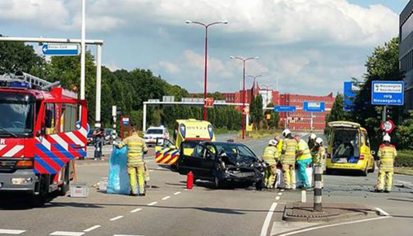 Drie gewonden bij ongeval in Nieuwegein