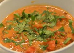 Koken met PEN: ‘Curry van rode linzen met sperziebonen’