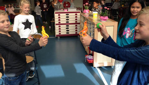 Weken van wetenschap en techniek op Lucas Galecop