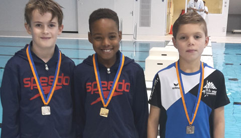 Aquarijn schoonspringers presteren goed in Den Haag