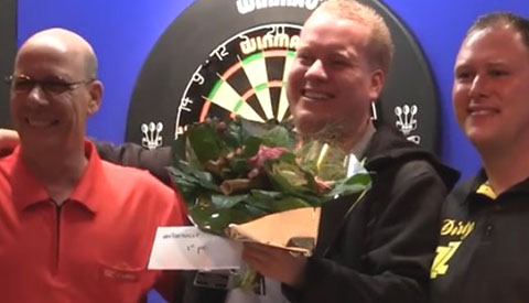 Frans Harmsen wint 7de Jobzz Dart Toernooi
