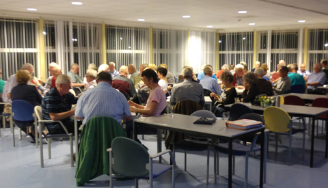 Klaverjassen in het Petanque Centrum