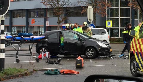 Ongeval op de Zuidstedeweg