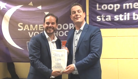 Aftrap ‘SamenLoop voor Hoop’ in Nieuwegein