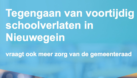 Tegengaan van voortijdig schoolverlaten vraagt meer zorg van de gemeenteraad