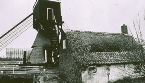 Toen & Nu: ‘De molenaarswoning bij de wipwatermolen’