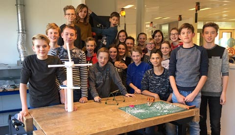 Cals College in finale kunst- en techniekwedstrijd Artcadia