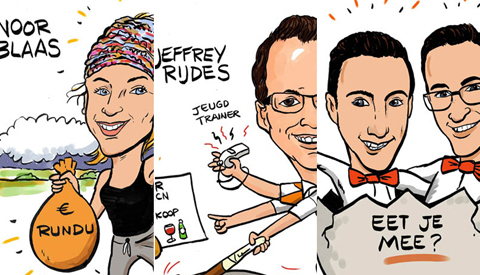 PENTekening: ‘De Jongeren krijgen een lintje’