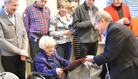 Nina Nagy ere-lid KCN