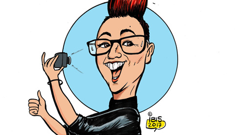 PENTekening: ‘Dagmar van Amerongen’