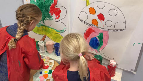 Peuterinloopmiddag bij Basisschool Lucas Galecop