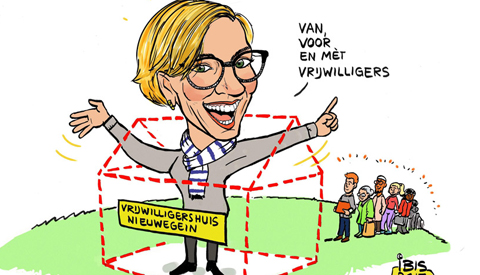 PENTekening: ‘Het Vrijwilligershuis Nieuwegein’