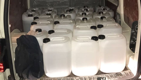 Busje vol met drugschemicaliën in Nieuwegein