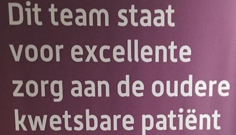 Column Willeke Stadtman: ‘Excellente zorg’