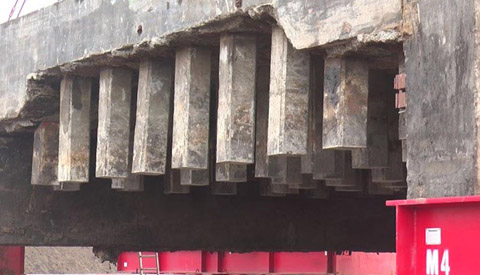 Bekijk de verplaatsing van de Kazemat in Vreeswijk Live mee