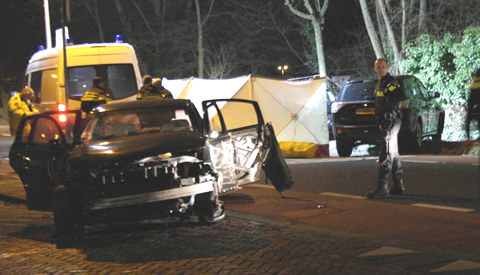 Man overleden na ernstig ongeluk op de Utrechtsestraatweg