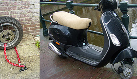 Opvallend veel diefstallen van bromfietsen in Nieuwegein