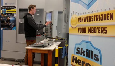 Vijf studenten metaalopleidingen naar vakwedstrijden Skills Heroes