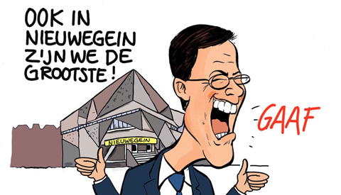 PENTekening: ‘VVD in Nieuwegein de grootste’