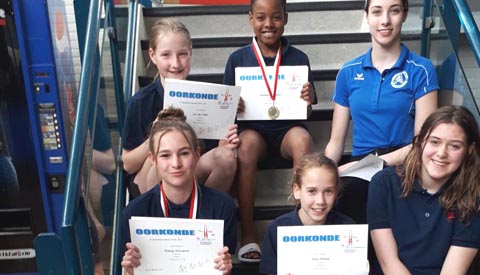 Ook in vierde wedstrijd weet Aquarijn de koppositie te behouden