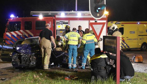 Zwaar ongeval op de Plettenburgerbaan
