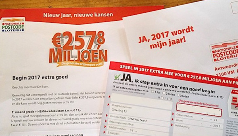 Column Willeke Stadtman: ‘Postcodeloterij’