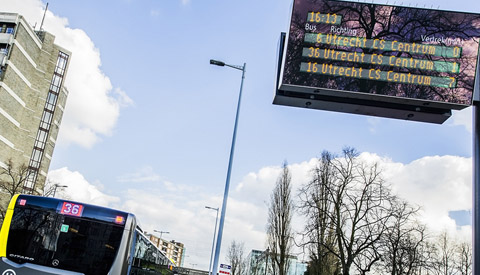 Provincie Utrecht vernieuwt halte-informatie