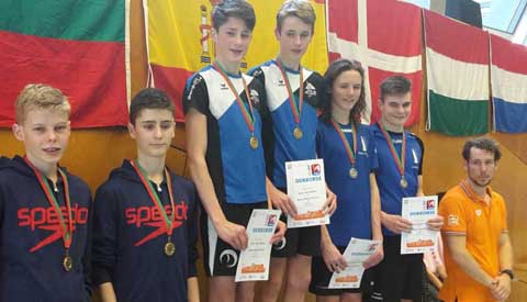 Springers Aquarijn presteren goed tijdens Amsterdam Diving Cup