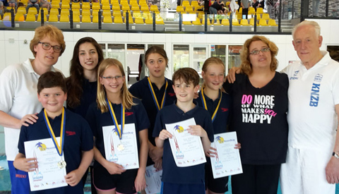 Schoonspringers zwemvereniging Aquarijn winnen de landelijke 5-kamp