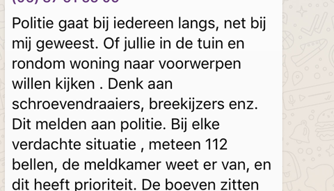 Politie houdt jonge inbrekers aan in Nieuwegein