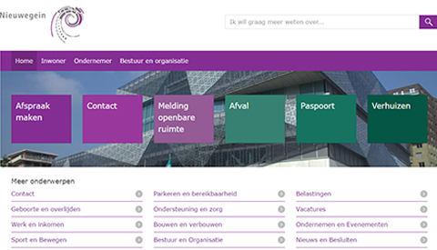 Nieuwe site voor de gemeente: ‘informatie makkelijker en sneller te vinden’