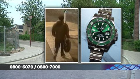 Rolex-rover gefilmd bij tramhalte Nieuwegein-Zuid