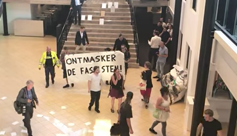 Linkse raddraaiers uit NBC gezet tijdens bijeenkomst Forum voor Democratie