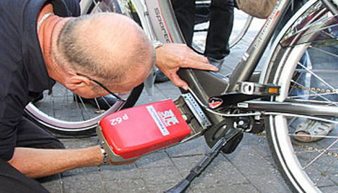 Laat uw fiets gratis graveren!