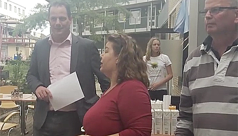 Geslaagde ‘Lunch op het Plein’ in Fokkesteeg