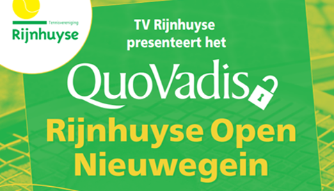 Schrijf nu in voor Rijnhuyse Open september 2017