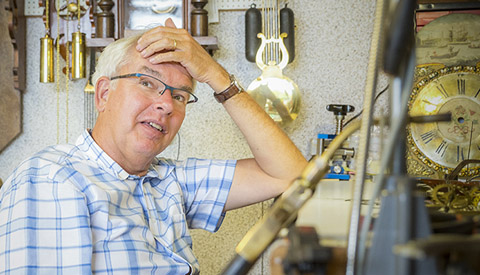 Portret van de week: ‘Wie is daar Vadertje Tijd in Nieuwegein?’
