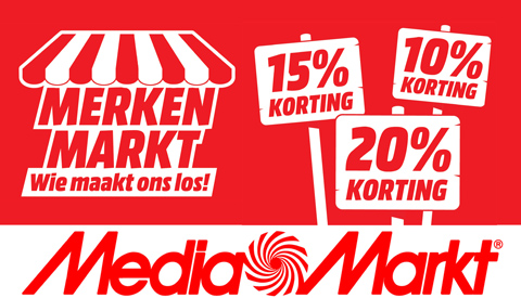 “Het is MerkenMarkt bij MediaMarkt Nieuwegein!”