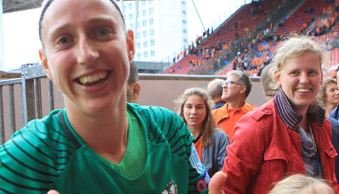 Nieuwegeinse Sari van Veenendaal naar halve finale EK Voetbal
