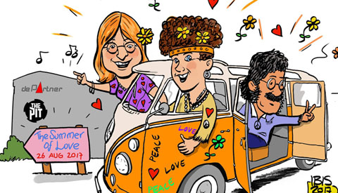 PENTekening: ‘The Summer of Love in Nieuwegein’