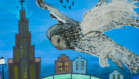 Presentatie eerste gedichtenbundel van Azar Tishe tijdens Nieuwegeins Peil