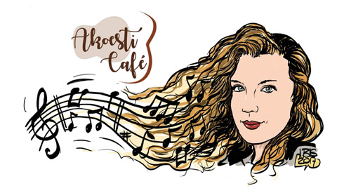 PENTekening: ‘Doorstart van het AkoestiCafé in Nieuwegein’